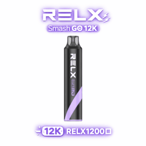 RELX Smash Go 12K 12000口拋棄式 15ml 澎湃油量 高濃度5%丁鹽滿足感 極速Type-C快充  400mAh巔峰續航拋棄式 全台現貨秒發